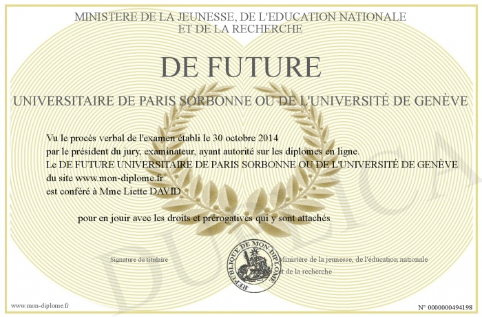 diplome universitaire sorbonne